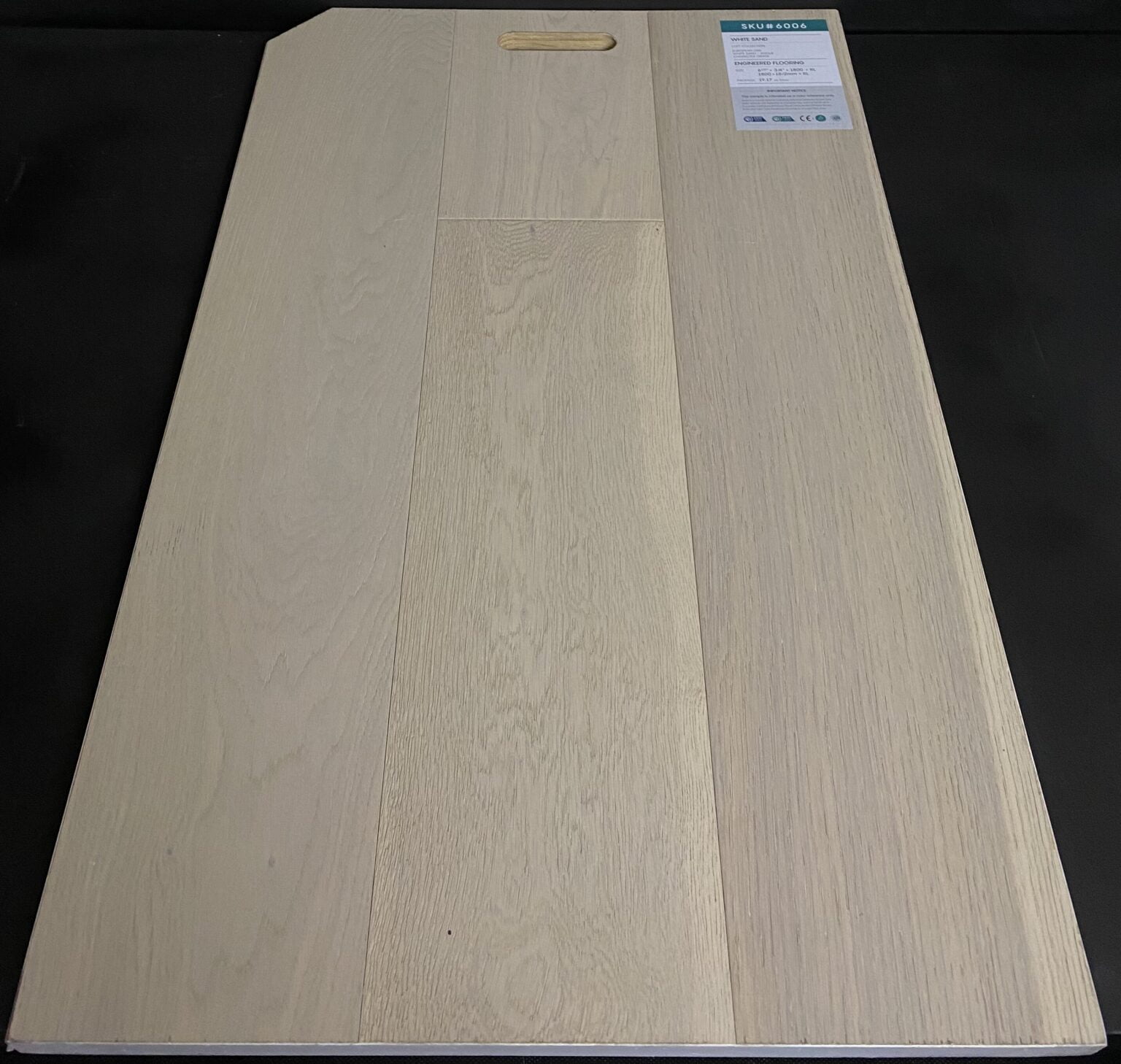 6006 WHITE SAND RICHE EUROPEAN OAK ENGINEERED HARDWOOD FLOORING