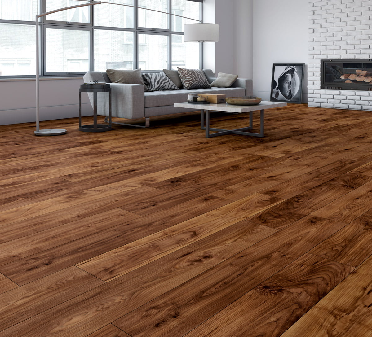 Heartland Walnut Sono Eclipse Vinyl Flooring