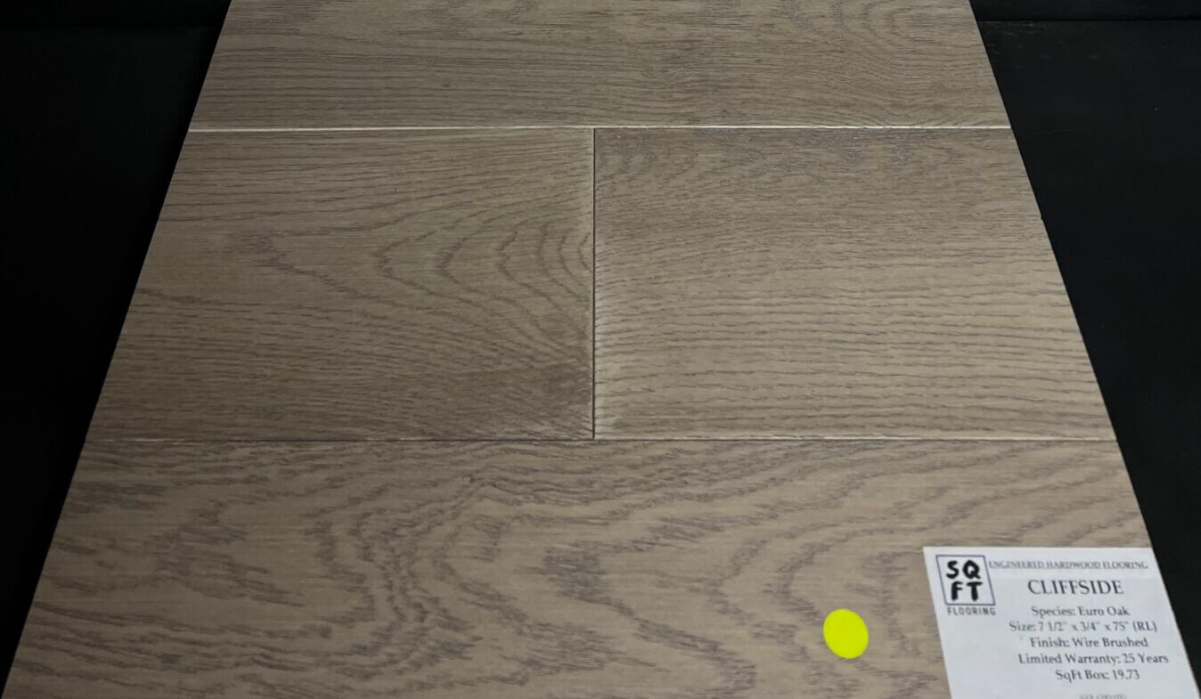 Cliffside Golden Choice White Oak Engineered Hardwood Flooring