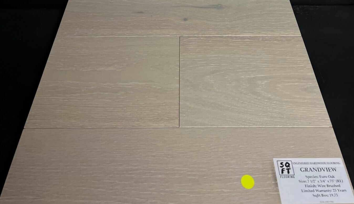 Grandview Golden Choice White Oak Engineered Hardwood Flooring