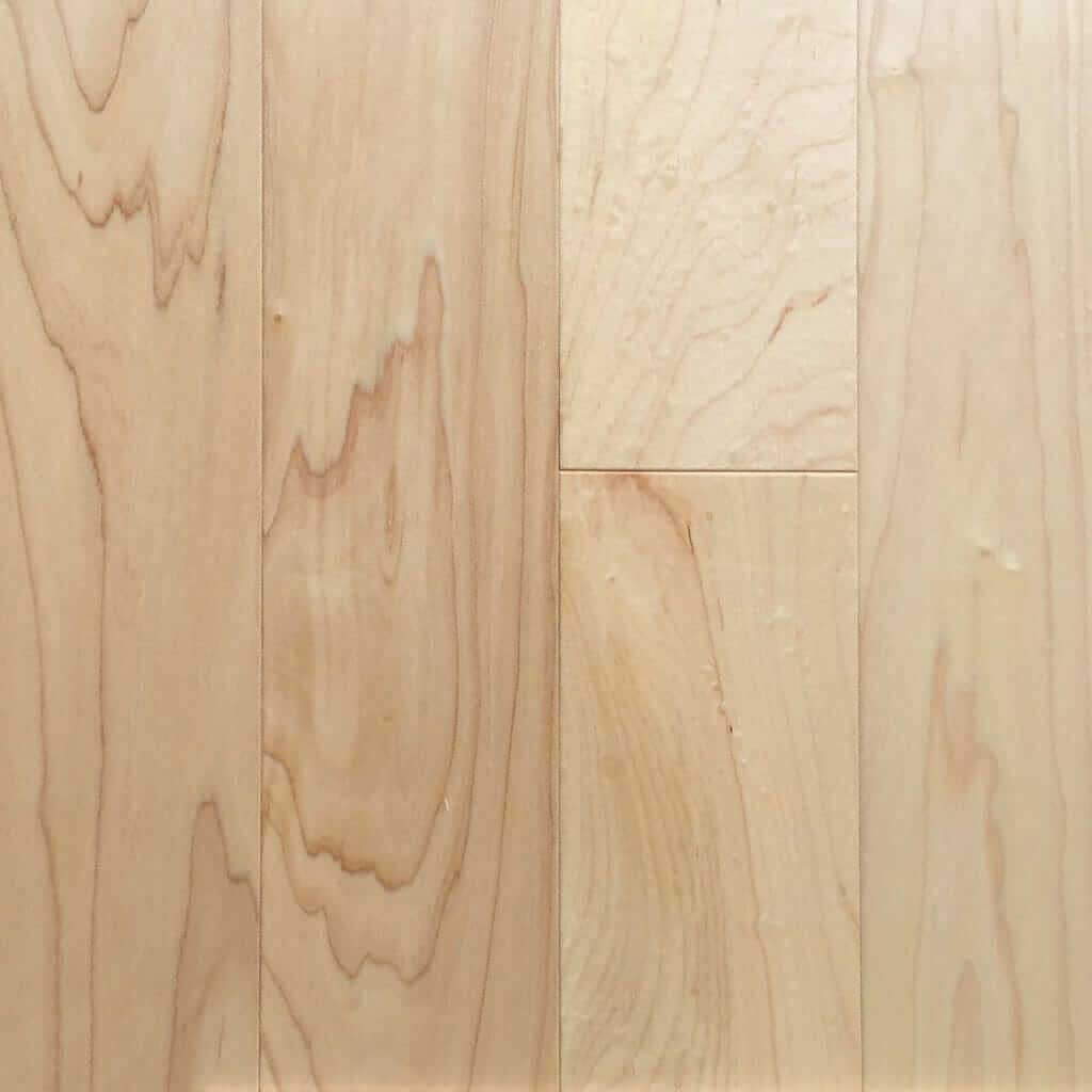 Natural Hard Maple Flooring - Hardwood Planet