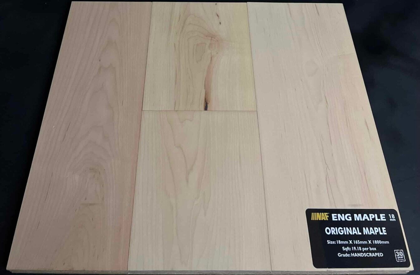 Original Maple Naf Maple Engineered Hardwood Flooring