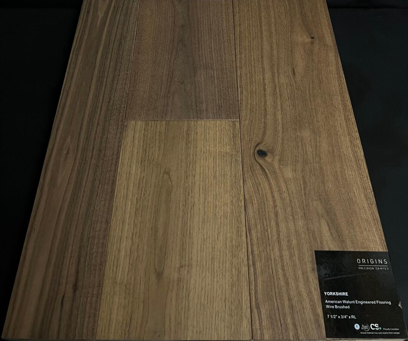 Yorkshire Origins American Walnut Engineered Hardwood Flooring