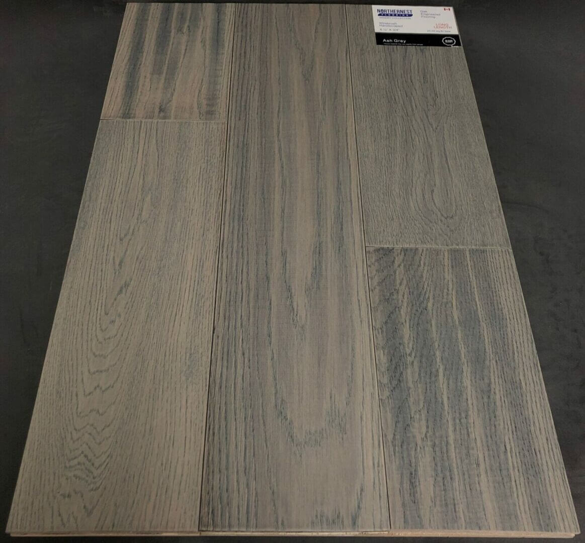 Ash Grey Northernest Oak Engineered Hardwood Flooring Winery Collection