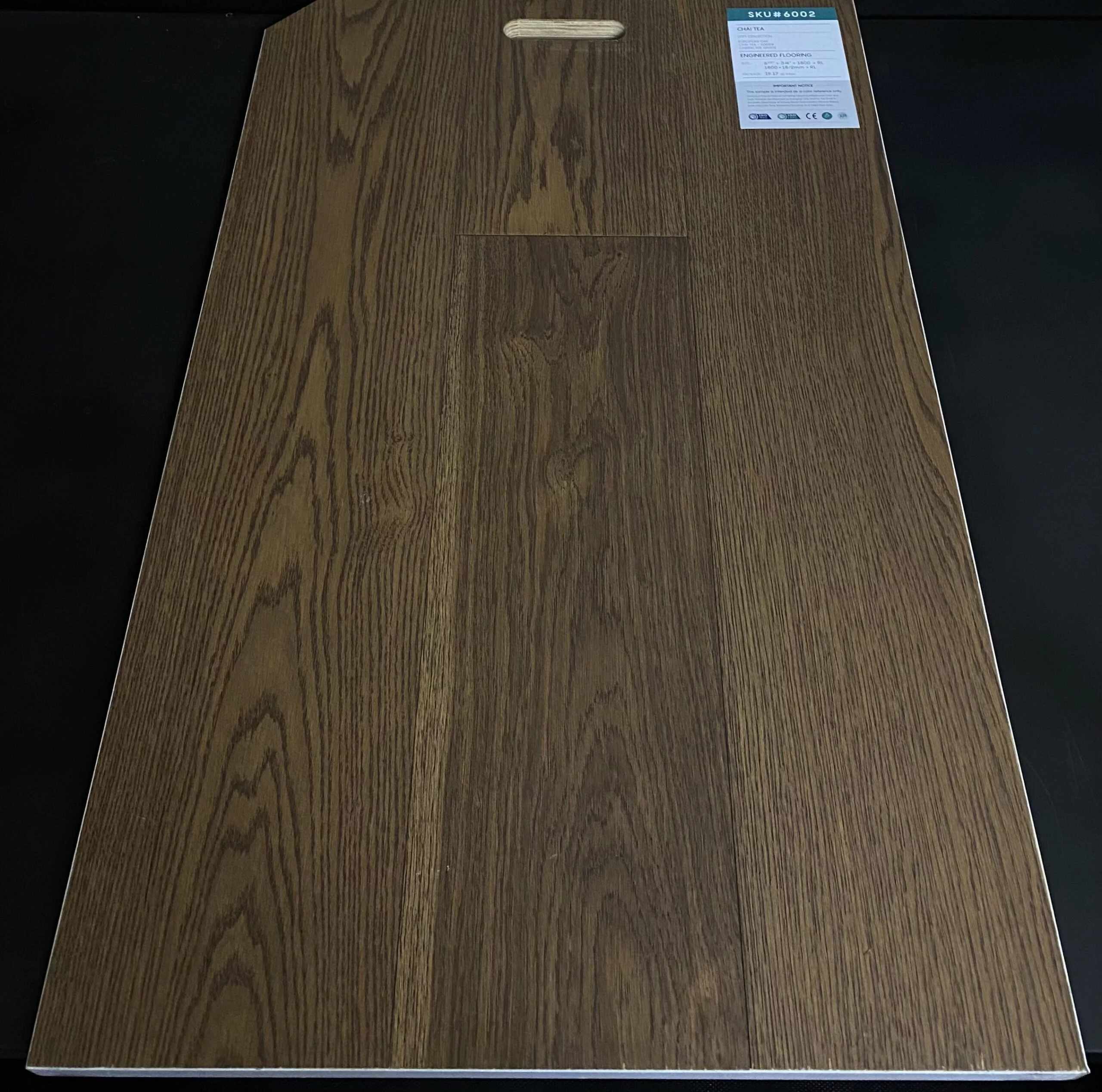 6002 CHAI TEA RICHE EUROPEAN OAK ENGINEERED HARDWOOD FLOORING SQUAREFOOT FLOORING - MISSISSAUGA - TORONTO - BRAMPTON