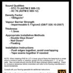 Husssh! II 2  Premium High Density Acoustic Pad – IIC 78 – STC 73 RATING SQUAREFOOT FLOORING - MISSISSAUGA - TORONTO - BRAMPTON