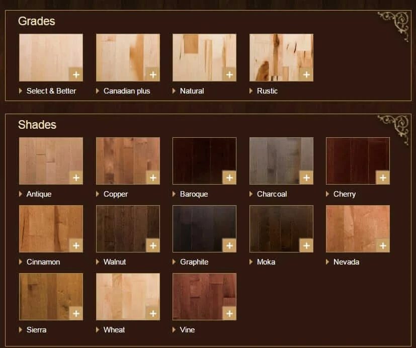 Wickham Maple Hardwood Flooring Catalog SQUAREFOOT FLOORING - MISSISSAUGA - TORONTO - BRAMPTON