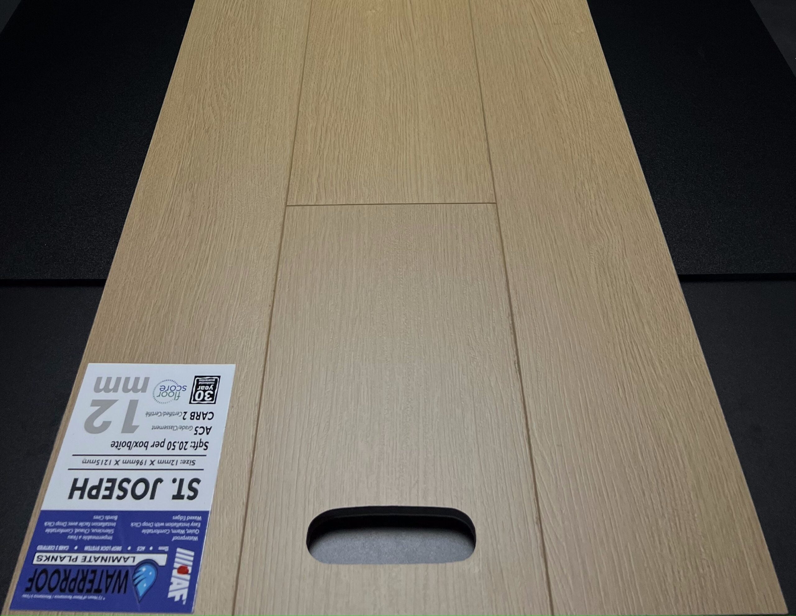 St. Joseph 12mm NAF Waterproof Laminate Flooring